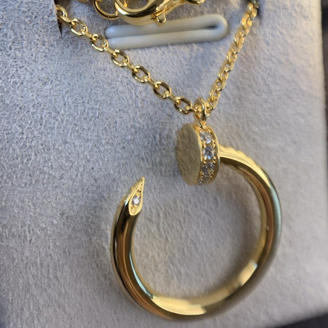 [Luna Brilliance]JUSTE NECKLACE GOLD