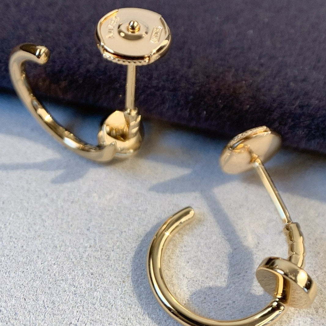 [Luna Brilliance]JUSTE EARRINGS PINK GOLD