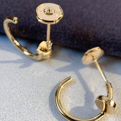 [Luna Brilliance]JUSTE EARRINGS PINK GOLD