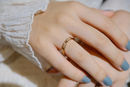 [Luna Brilliance]LOVE RING 2.65MM DIAMOND