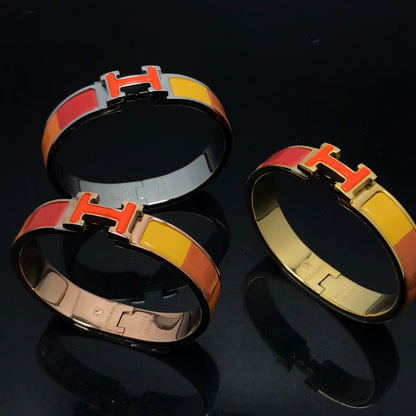 [Luna Brilliance]H BRACELET ORANGE RAINBOW CERAMIC