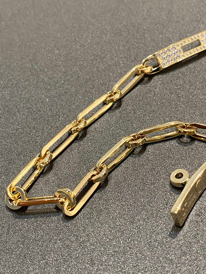 [Luna Brilliance]CHAINE BRACELET SMALL MODEL DIAMOND