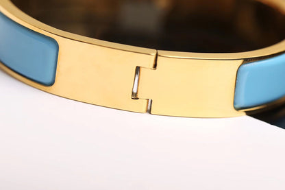 [Luna Brilliance]H CLOUD BLUE BRACELET GOLD DIAMOND