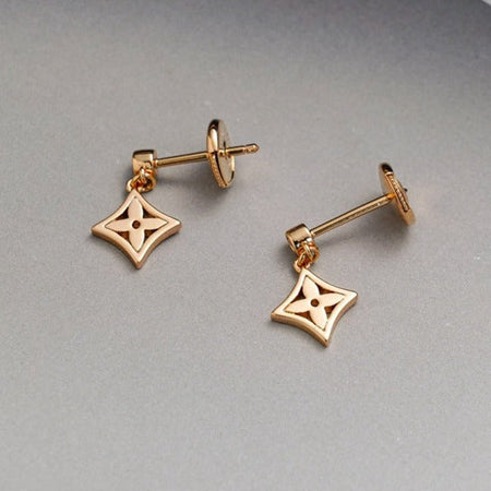 [Luna Brilliance]STAR EARRINGS GOLD