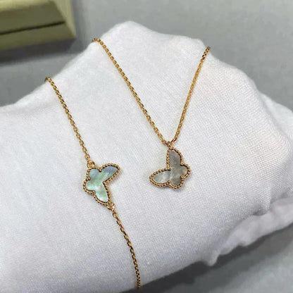 [Luna Brilliance]BUTTERFLY DARK MOP BUTTERFLY BRACELET