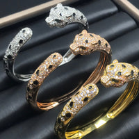 [Luna Brilliance]PANTHERE BIG BRACELET DIAMONDS
