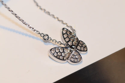 [Luna Brilliance]BUTTERFLY DIAMOND NECKLACE