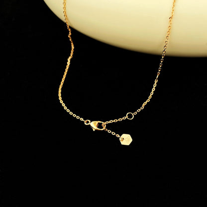 [Luna Brilliance]BEE MINI PEDANT DIAMOND NECKLACE