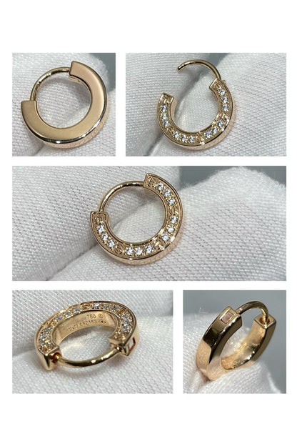 [Luna Brilliance]LOVE DIAMOND EARRINGS