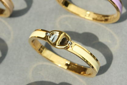 [Luna Brilliance]CLIC CHAINE GOLD BRACELET