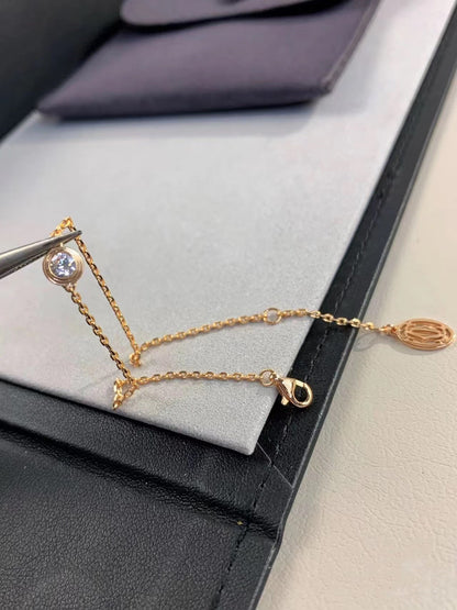 [Luna Brilliance]DAMOUR DIAMOND LINK BRACELET