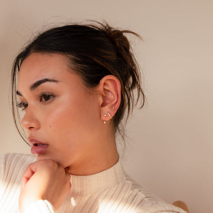 Diamond Earrings Set