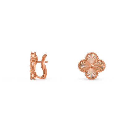 [Luna Brilliance]CLOVER 15MM MOP EARRINGS COLLECTION