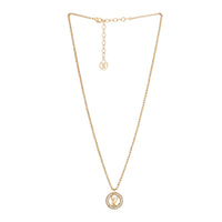 [Luna Brilliance]BY NIGHT DIAMOND PAVED NECKLACE
