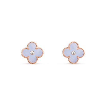 [Luna Brilliance]CLOVER  15MM DIAMOND EARRINGS COLLECTION
