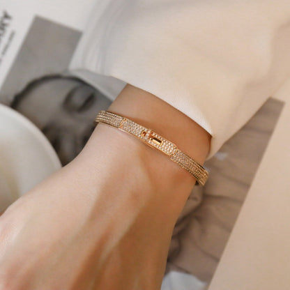 [Luna Brilliance]KELLY BRACELET DIAMOND PAVED