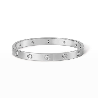 [Luna Brilliance]LOVE BRACELET 6.1MM 10 DIAMONDS