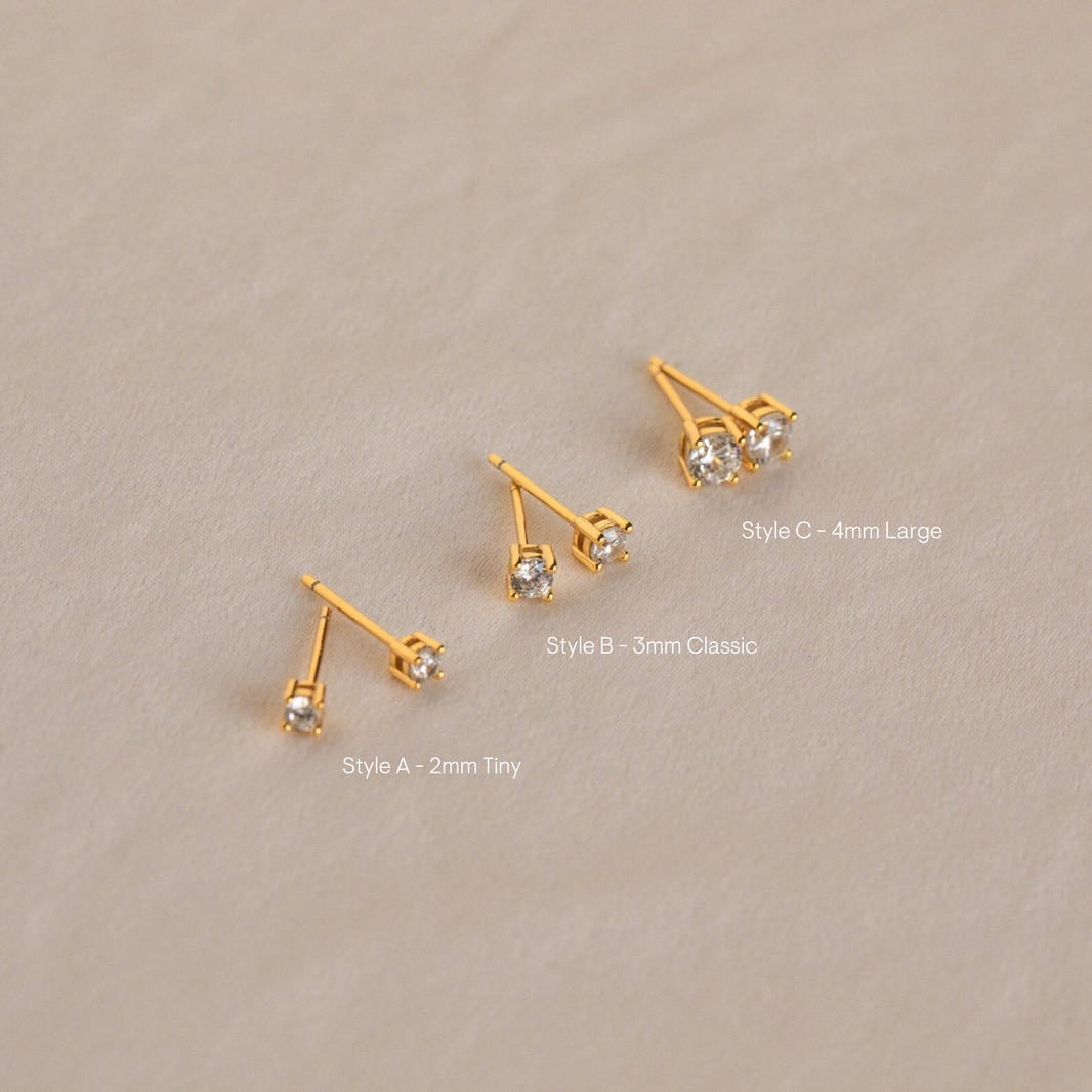 Booker Diamond Studs Set