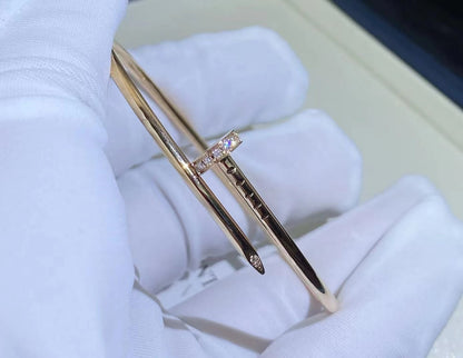 [Luna Brilliance]JUSTE BRACELET 2.5MM DIAMONDS