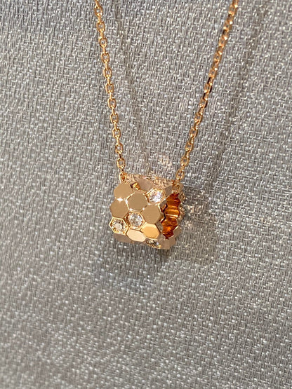 [Luna Brilliance]BEE LOVE DIAMOND NECKLACE