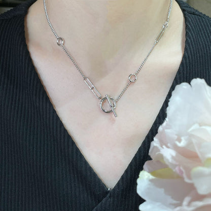 [Luna Brilliance]HM STERLING CHAINE D'ANCRE HEART