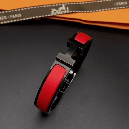 [Luna Brilliance]CLIC HM SO BLACK RED BRACELET