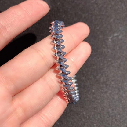 [Luna Brilliance]CLASH SILVER BRACELET