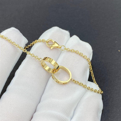 [Luna Brilliance]LOVE BRACELET DOUBLE RING