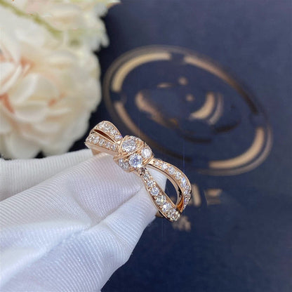 [Luna Brilliance]LIENS PINK GOLD DIAMOND RING