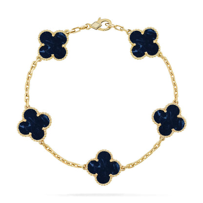 [Luna Brilliance]CLOVER GOLD BRACELET COLLECTION,5 MOTIFS