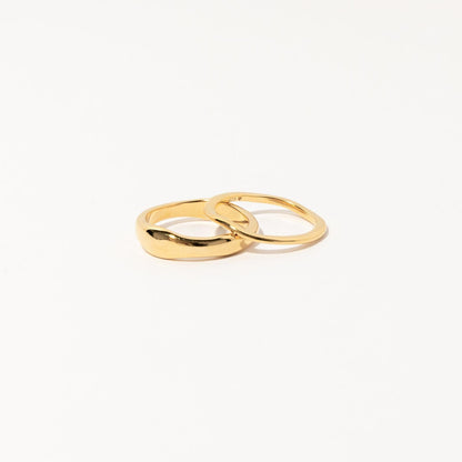 Duo Form Ring Set
