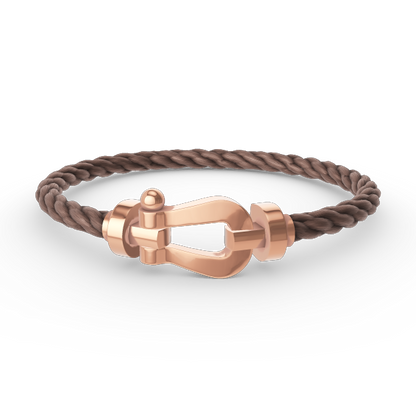 [Luna Brilliance]FORCE LARGE HORSESHOE NO DIAMOND BRACELET ROSE GOLD