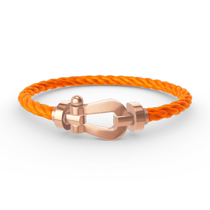 [Luna Brilliance]FORCE LARGE HORSESHOE NO DIAMOND BRACELET ROSE GOLD