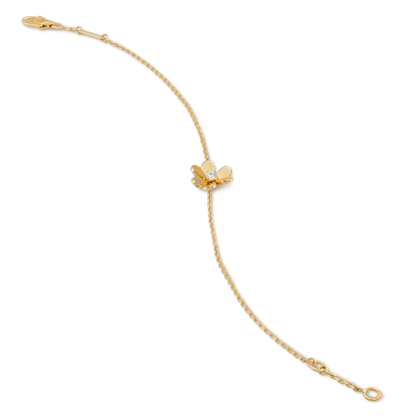[Luna Brilliance]FRIVOLE GOLD FLOWER BRACELET