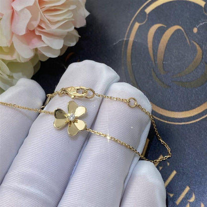 [Luna Brilliance]FRIVOLE GOLD FLOWER BRACELET