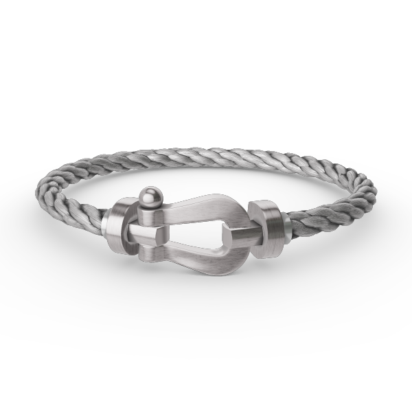 [Luna Brilliance]FORCE LARGE HORSESHOE NO DIAMOND BRACELET SILVER