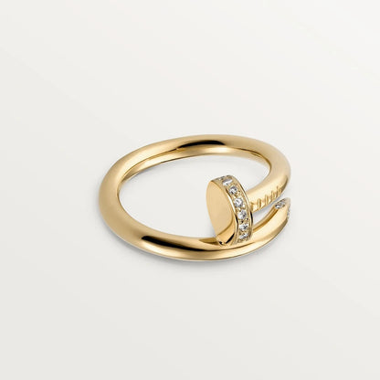 [Luna Brilliance]JUSTE RING 2.65MM GOLD DIAMOND
